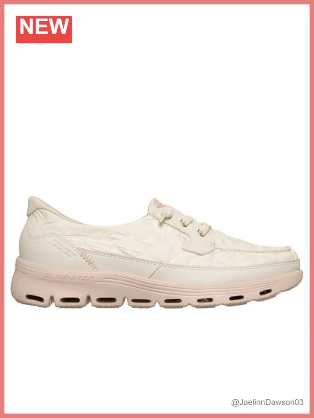 Skechers Glide-Step Serene Boat Shoes with Contour Foam Washable Slip-On
